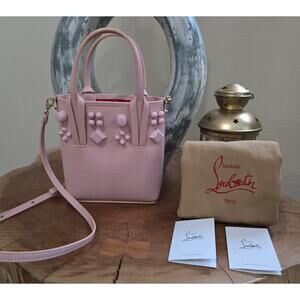 #036 Christian Louboutin Mini Cabata North/ South 2 way bag